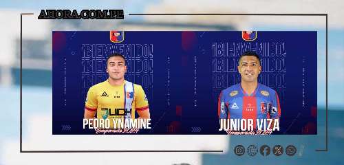 Pedro Ynamine y Junior Viza llegan a Alianza Universidad