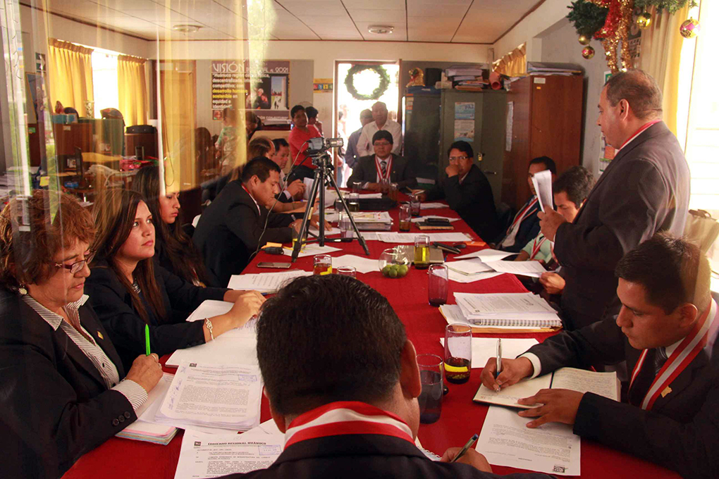 Consejo Regional encarpeta caso Topa y San Pablo