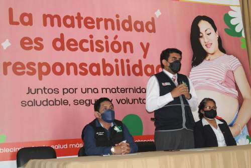 Diresa celebra Semana de la maternidad saludable, segura y voluntaria
