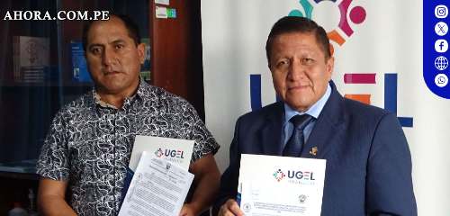 UGEL y comuna de Chaulán firman convenio para calidad educativa