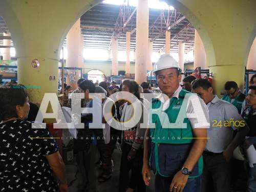 Cultura evalúa Mercado Antiguo de Huánuco