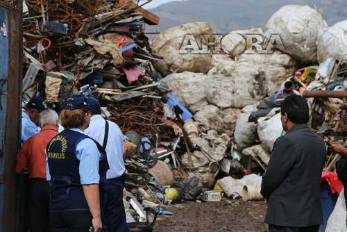 Hallan conexiones eléctricas clandestinas en chatarrerías