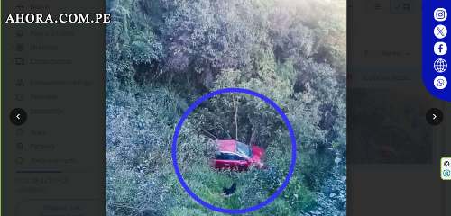 Grave accidente en Carretera Panao Huánuco: Vehículo cae a abismo