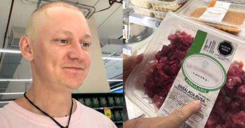 Rusos en Huánuco: Impactados por su "ensalada" en mercado local