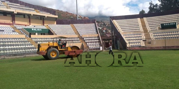 Campo del Heraclio Tapia ya está apto