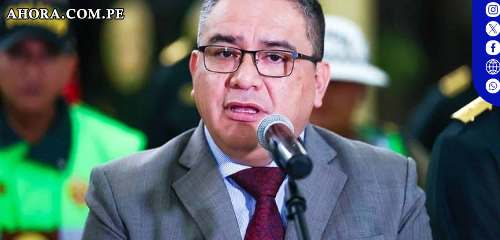 Ministro del Interior niega autenticidad de audio difundido por un medio periodístico