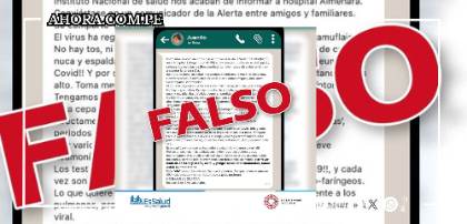 Minsa desmiente rumor de variante Delta en Hospital Sabogal