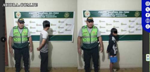 Detenidos dos menores por hurto en bar de Cachicoto