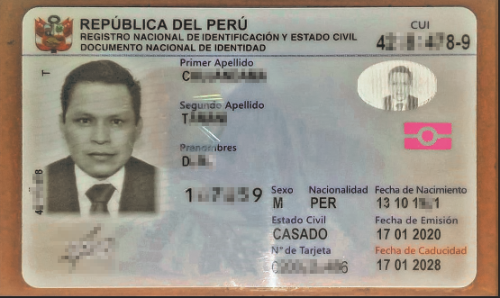 Reniec anuncia nuevo DNI electronico 3 0 con codigo QR chip criptografico y simbolos peruanos