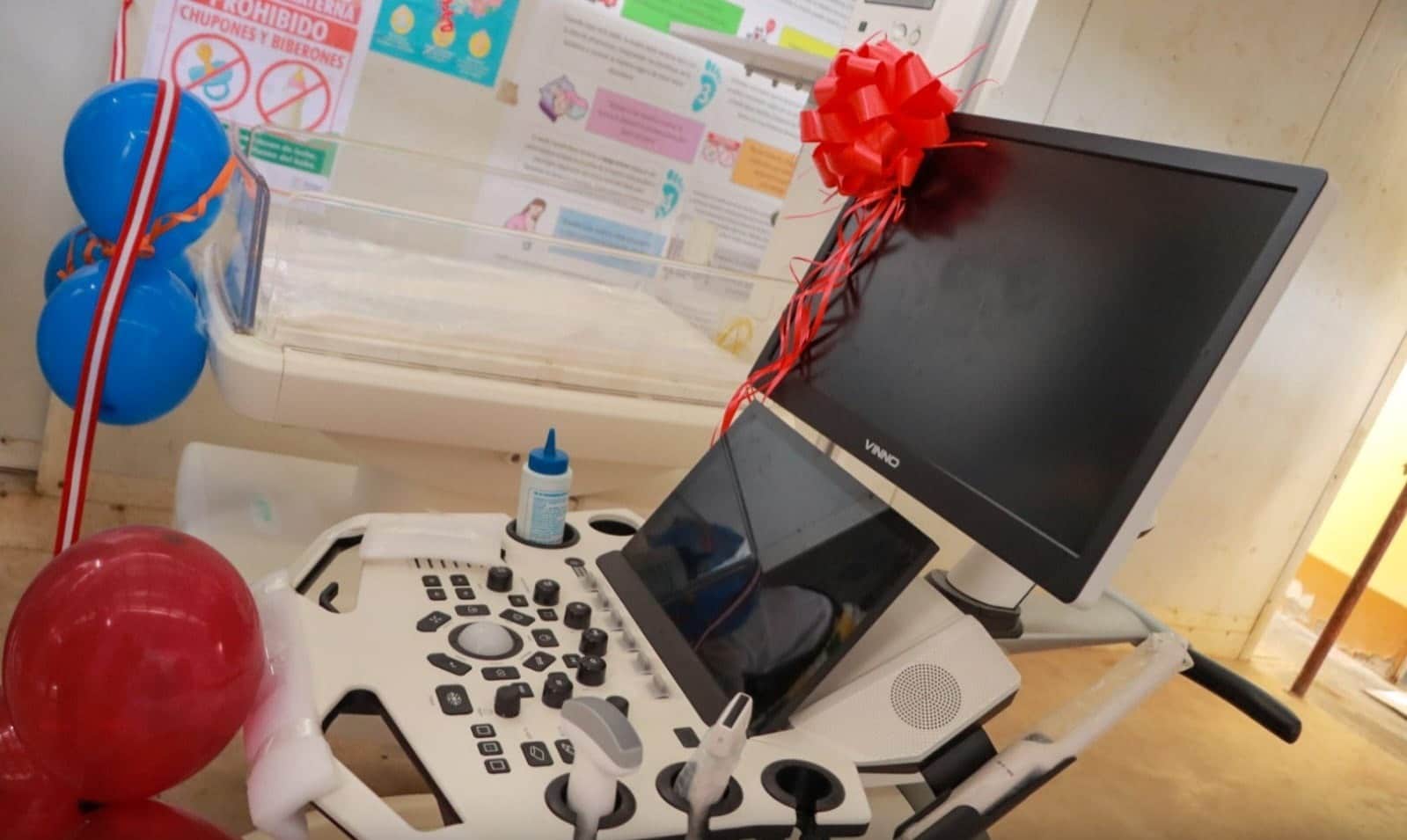 Centro de salud de Molino incorpora ecógrafo y cuna neonatal