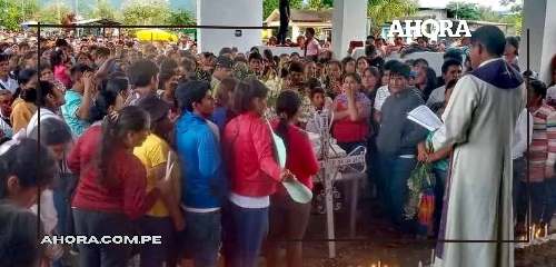 Comunidad de Aucayacu despide a niña víctima de violencia en emotiva ceremonia
