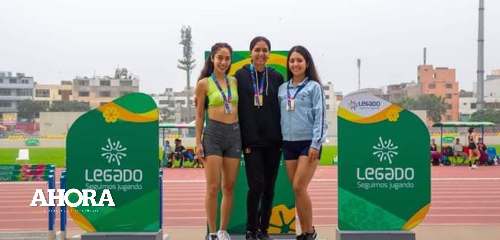 Atleta huanuqueña Ángela Gamarra logró medallas en nacional