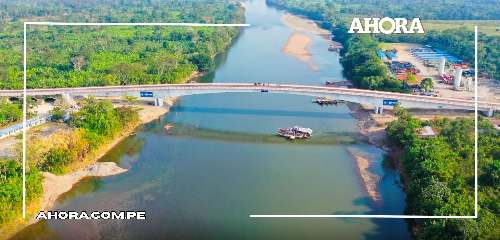 Dina Boluarte, Pulgar y ministros inauguraron el puente Salvador en José Crespo y Castillo