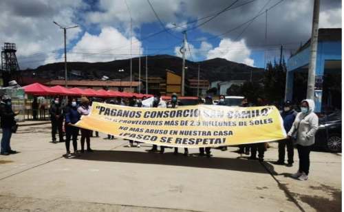 Consorcio San Camilo adeuda a empresarios pasqueños