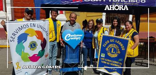 Club de Leones Huánuco donó sillas de ruedas y andadores a instituciones de apoyo social