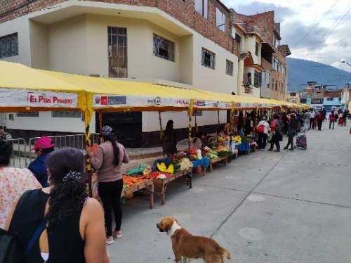 Realizan ferias itinerantes en Amarilis para reactivar la economía