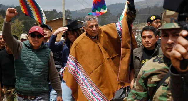 Antauro Humala regresó a Andahuaylas tras 17 años