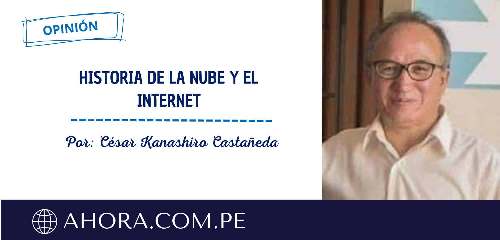 Historia de la nube y el internet
