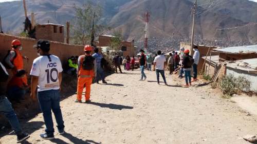 Habitantes de Las Moras denuncian que construcción de anillo vial afecta viviendas