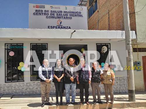 Inauguran centro de salud mental “Esperanza”