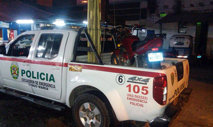 Recuperan moto y capturan 6 vehículos requisitoriados