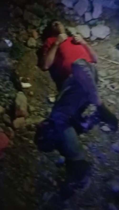 Hombre fue pepeado y abandonado en Colpa Alta, distrito de Amarilis