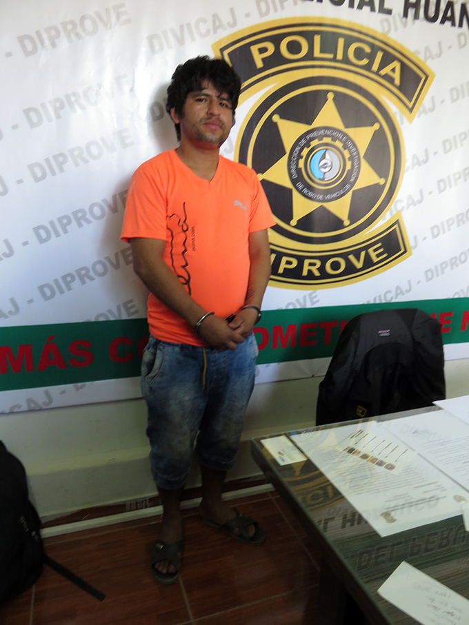 Detienen a mototaxista acusado de robar trimóvil
