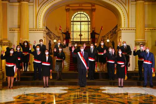 Presidente Sagasti juramenta nuevo Gabinete Ministerial