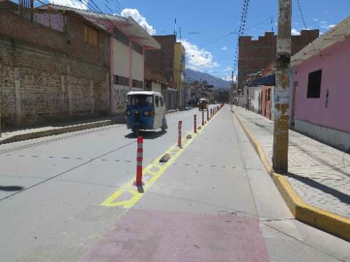Vecinos del jirón Hermilio Valdizán inconformes con instalación de ciclovía