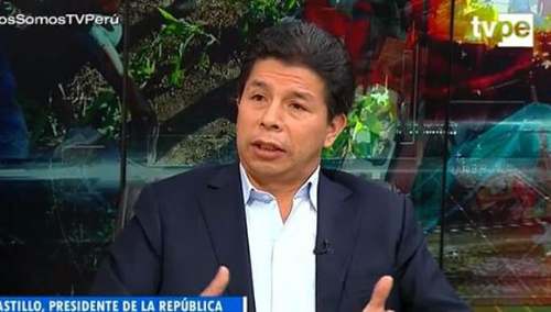 Pedro Castillo rompió silencio y dio una tibia entrevista a TVPerú