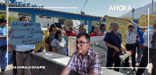 EsSalud: Jhimmy Bernuy sospecha que reclamos empezaron a raíz de la donación del terreno del nuevo hospital