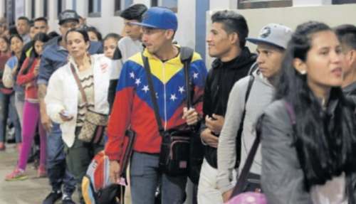 La cifra de venezolanos legales en el Perú asciende a 980 mil
