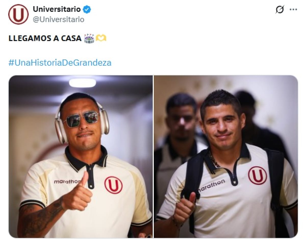 Universitario debutó con triunfo y venció 2-0 a ADT en el Apertura