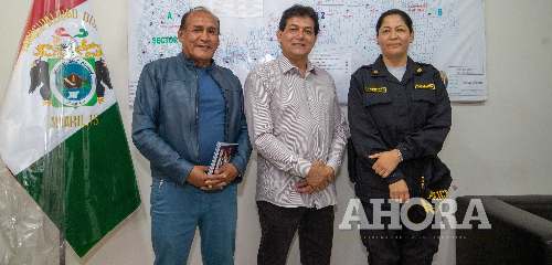 <strong>Amarilis: Alcalde y nueva comisaria coordinan el fortalecimiento de la seguridad ciudadana</strong>