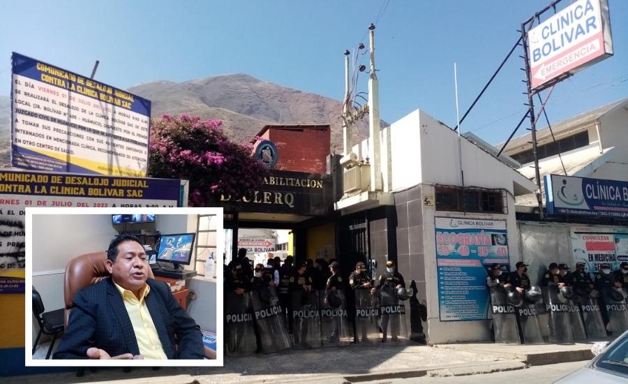 Gerente de la BPH: Jueza María Velardes impidió desalojo de la Clínica Bolívar