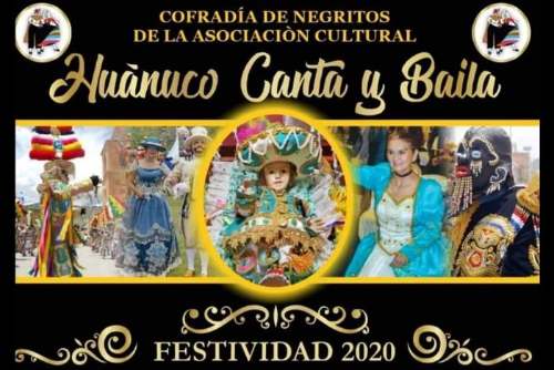 Cofradía De Negritos De La Asociación Cultural Del Niño Huánuco Canta Y Baila