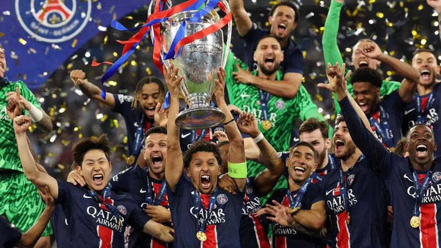 PSG gana la Champions con goleada histórica de 5-0 al Inter de Milán