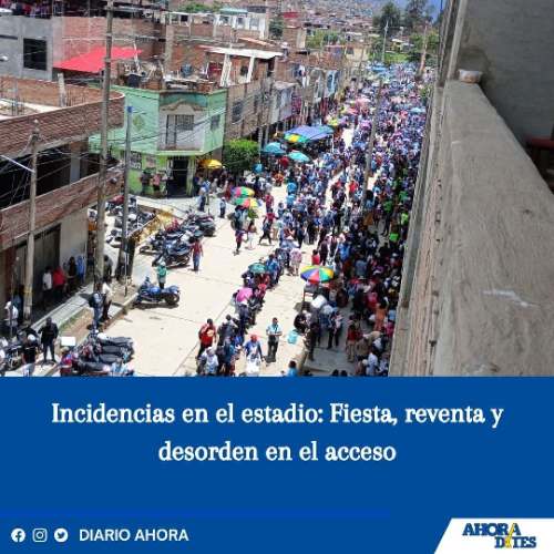 Incidencias en el estadio: Fiesta, reventa y desorden en el acceso