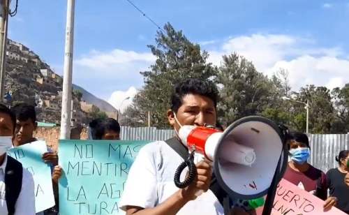 Dirigentes de Puerto Inca se sumarán al paro regional