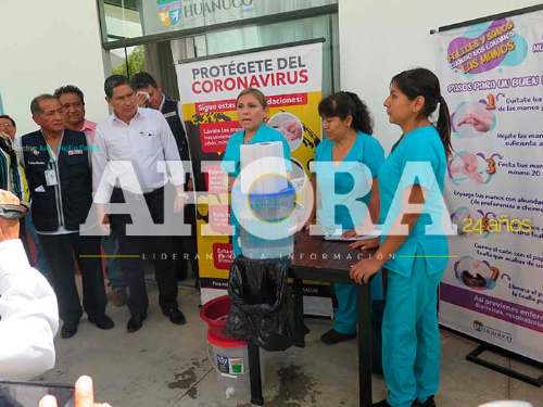 Lavado de manos en plazas y mercados