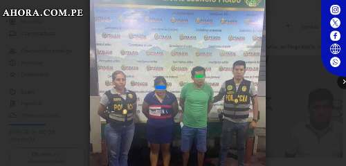 Detienen a sospechosos del robo de tienda Isamar en Aucayacu