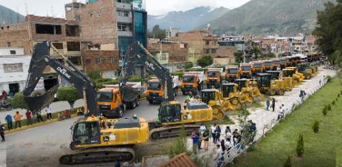 Millonaria compra de 121 maquinarias por S/165 millones vía Obras por Impuestos