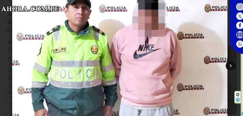Suboficial de policía detenido por robo agravado en Cayhuayna