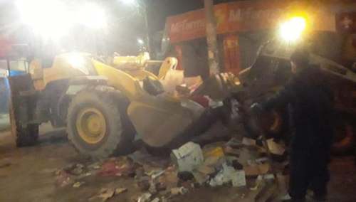 Descontrol y uso de artefactos pirotécnicos durante fiestas dejó grandes cantidades de basura