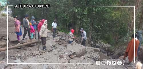 Lluvias torrenciales dejaron incomunicadas a Yarowilca y Huacaybamba