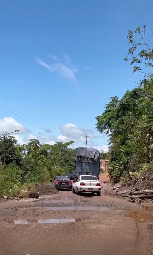 Carretera Fernando Belaunde: Advierten daños en cimientos del Puente Pendencia por aumento de río y lluvias intensas
