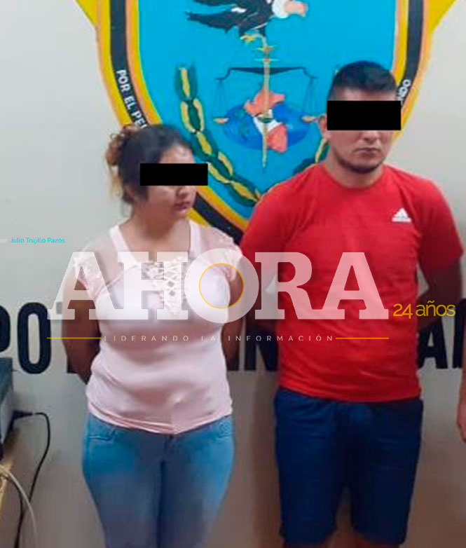 Capturan a pareja con coca