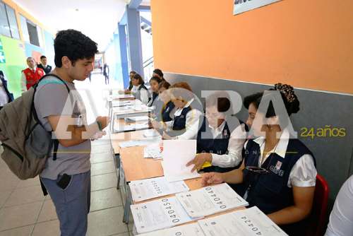 Habrá tolerancia para quienes trabajen el día de la votación