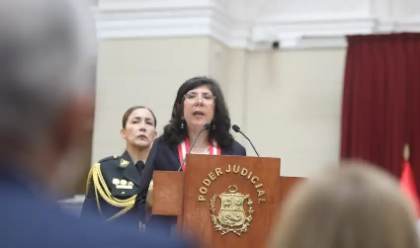 Janet Tello responde al Congreso: “El Poder Judicial no es apéndice de ningún poder político”