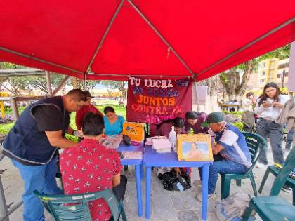 Campaña gratuita de despistaje oncológico en Huánuco